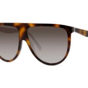 Celine Flat-top Tortoiseshell-acetate Sunglasses